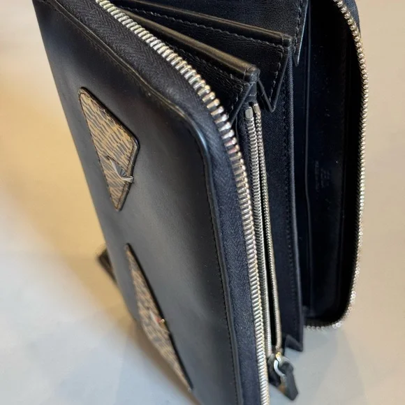 FENDI Monster w. Python Zip Around Long Wallet - Picture 9 of 9